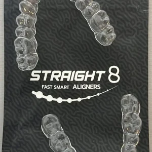 Straight 8 Aligners Packaging
